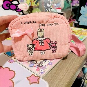 Marroncream makeup pouch
